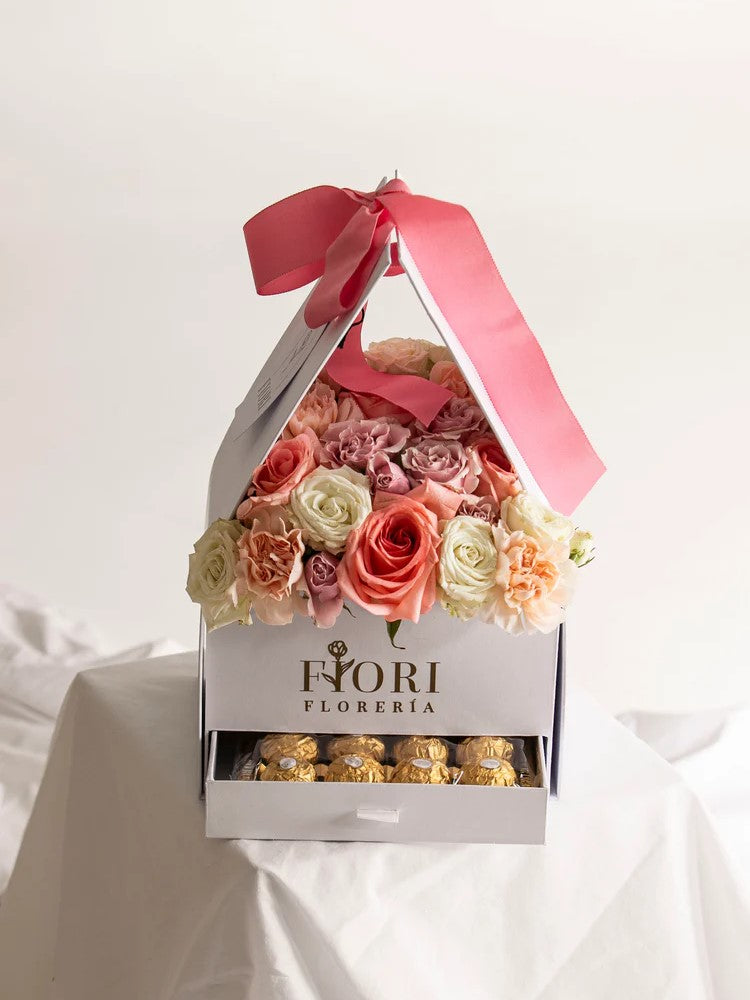 BOX105 FLORES Y FERRERO ROCHER