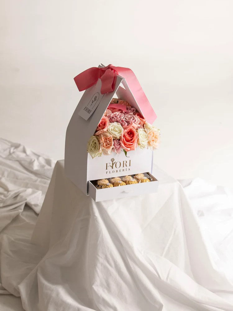 BOX105 FLORES Y FERRERO ROCHER