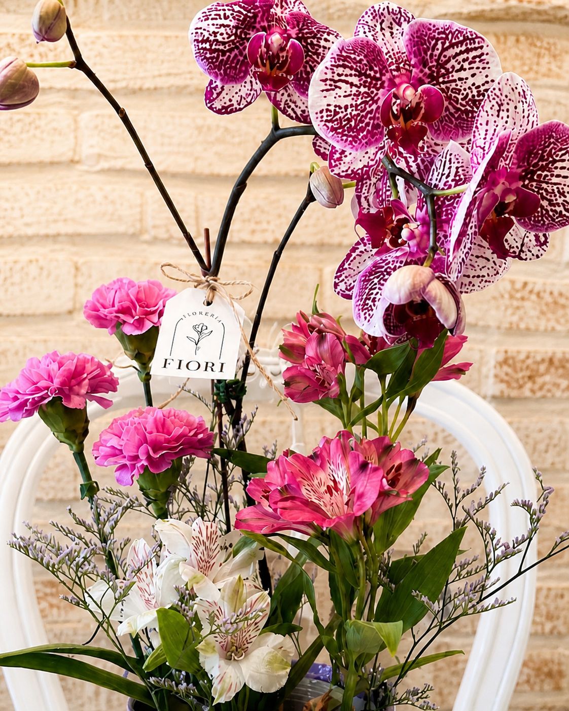BOX 125 - ORQUIDEAS ( BOX ROSA Y LILA )