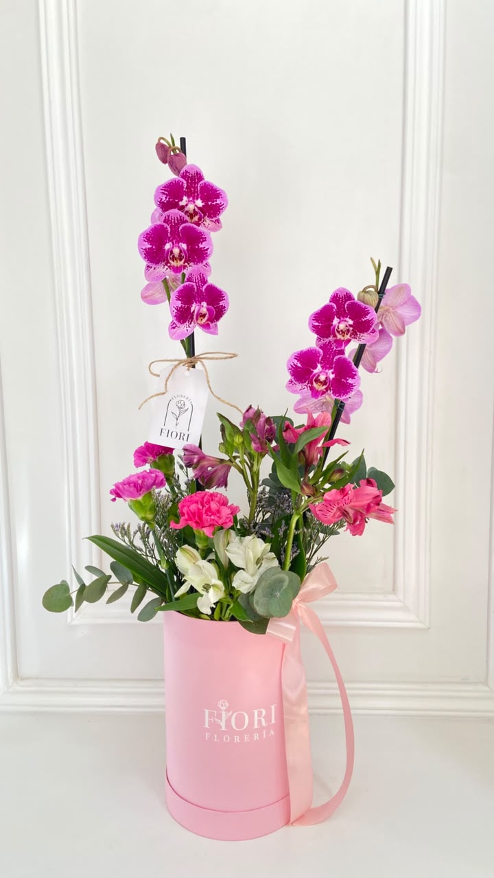 BOX 125 - ORQUIDEAS ( BOX ROSA Y LILA )